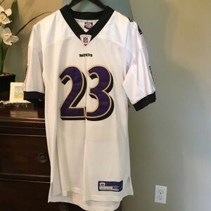 NFL Reebok White and Black Jersey